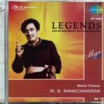 Legends - MGR Vol 1 Tamil Audio CDs