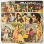 Folk Songs From Tamil Hits Tamil LP Vinyl Records