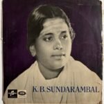 K.B. Sundarambal Tamil LP Vinyl Records