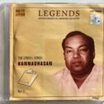 Legends Kannadhasan Vol 2 Tamil Audio CDs