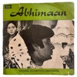 Abhimaan Hindi Vinyl EP Records By S.D.Burman