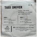 Taxi Driver Hindi EP Vinyl Records By SD Burman - Image 2