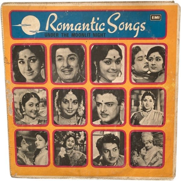 Romantic Songs Under Moonlit Night Tamil LP Vinyl Records