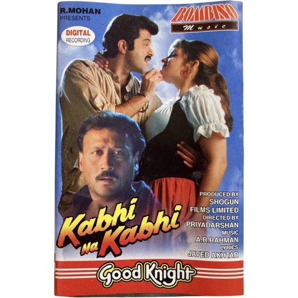 Kabhi Na Kabhi Hindi Audio Cassette | A.R. Rahman | Bombino Music | Good Night Combo | Rare Vintage Tape