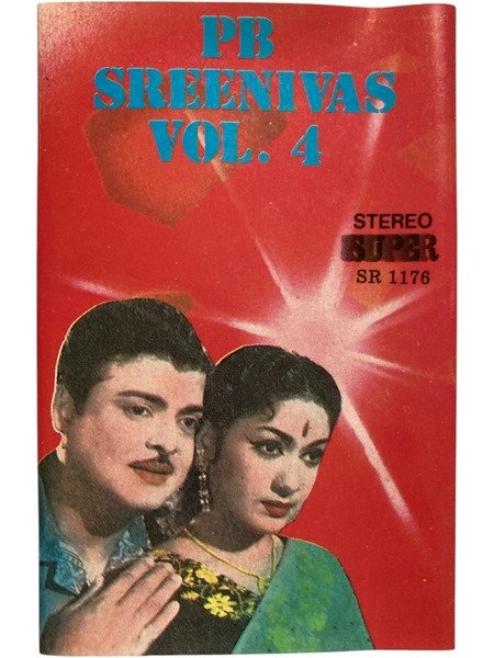 PB Sreenivas Vol 4 Tamil Cassette | Super SR1176 Vintage Melody Songs Tape