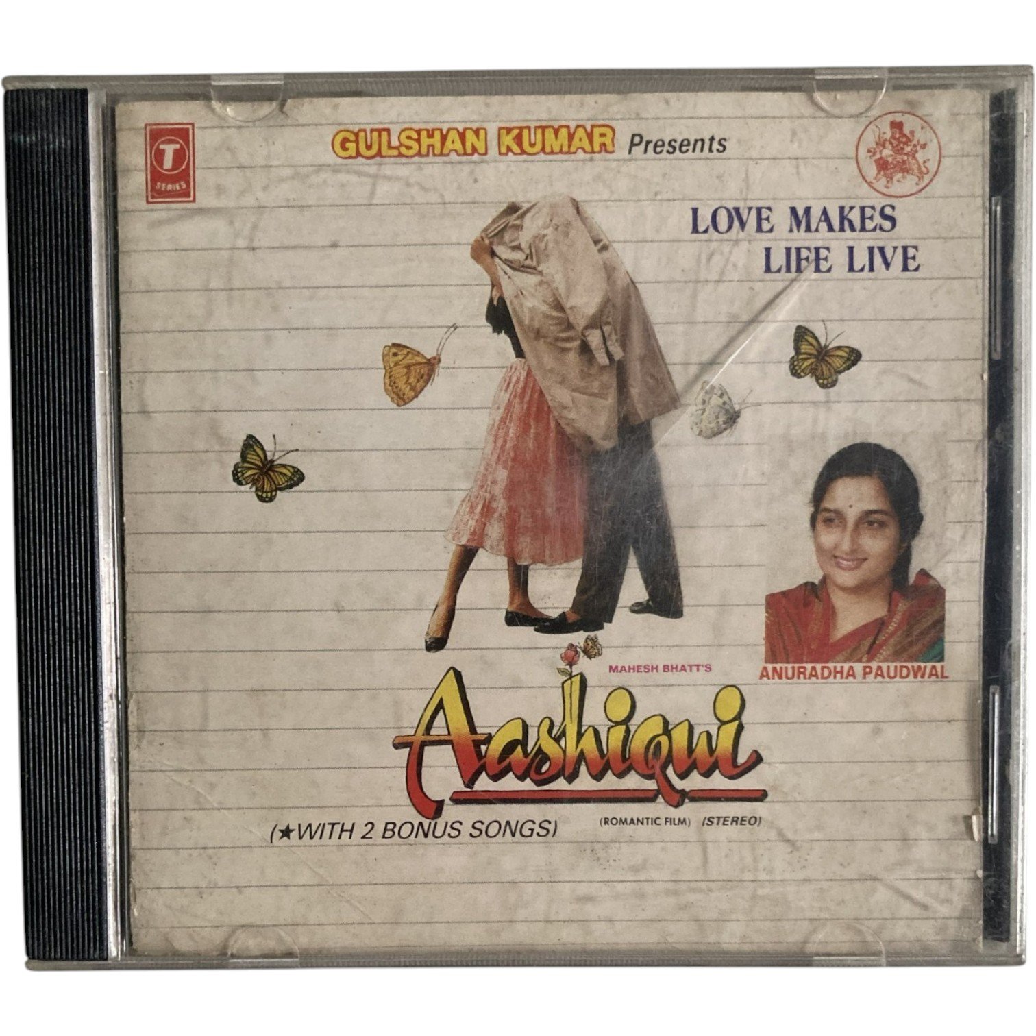 IMG_6168 Aashiqui Audio CD | Nadeem-Shravan | Kumar Sanu | Anuradha Paudwal | T-Series | Original Hindi Soundtrack CD | SFCD 1/88 - Image 1