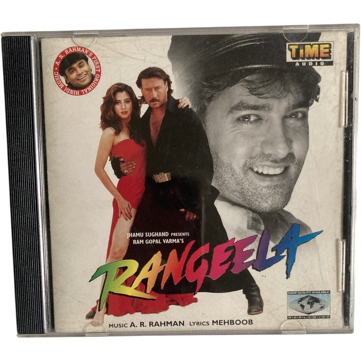 IMG_6173 Rangeela Audio CD | A.R. Rahman | Time Audio | Original Hindi Soundtrack CD | Aamir Khan | Urmila Matondkar | TFCD 018 - Image 1