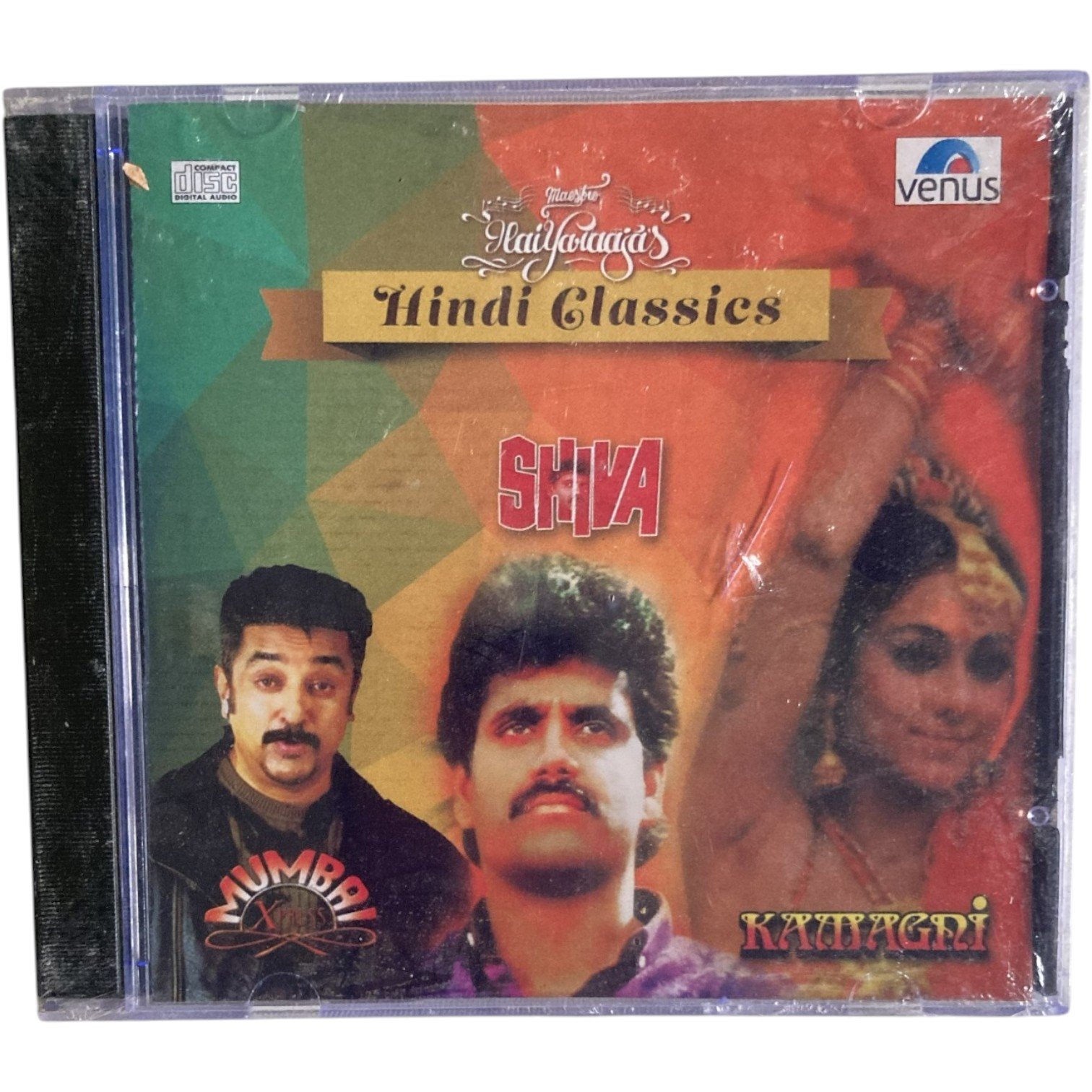 IMG_6191 Ilaiyaraaja's Hindi Classics – Kamagni, Shiva & Mumbai Xpress Audio CD | Venus Music | Rare Compilation CD - Image 1