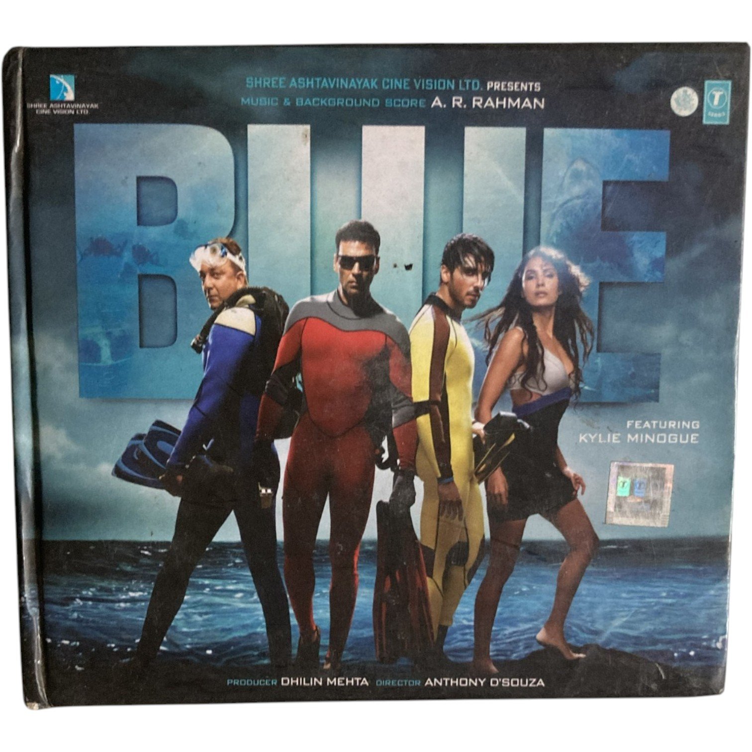 IMG_6202 Blue Audio CD | Akshay Kumar | A.R. Rahman | Original Bollywood Soundtrack | T-Series - Image 1