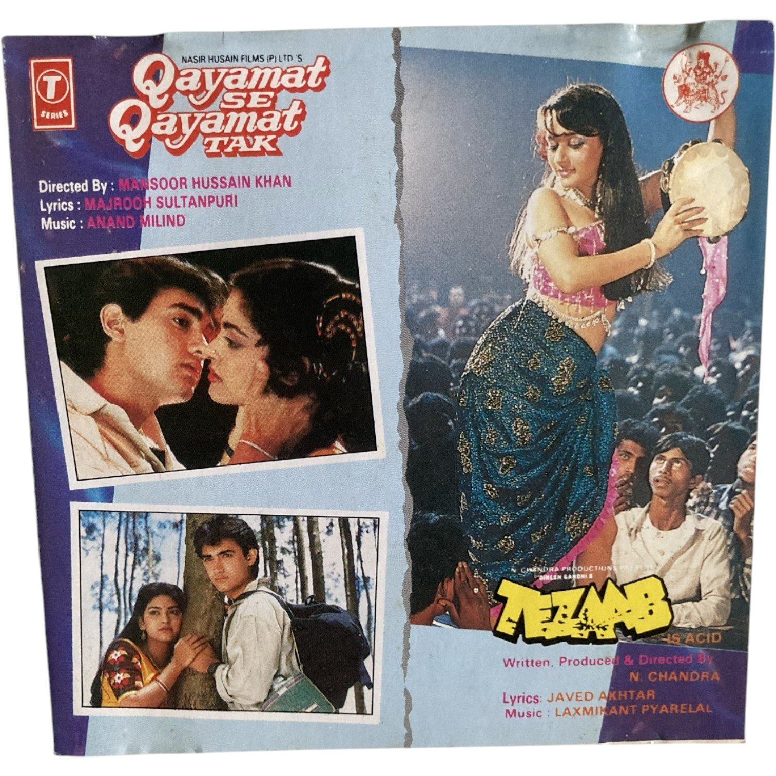 Qayamat Se Qayamat Tak & Tezaab Audio CD | Aamir Khan | Madhuri Dixit | Anand Milind | Laxmikant Pyarelal | Bollywood Classics