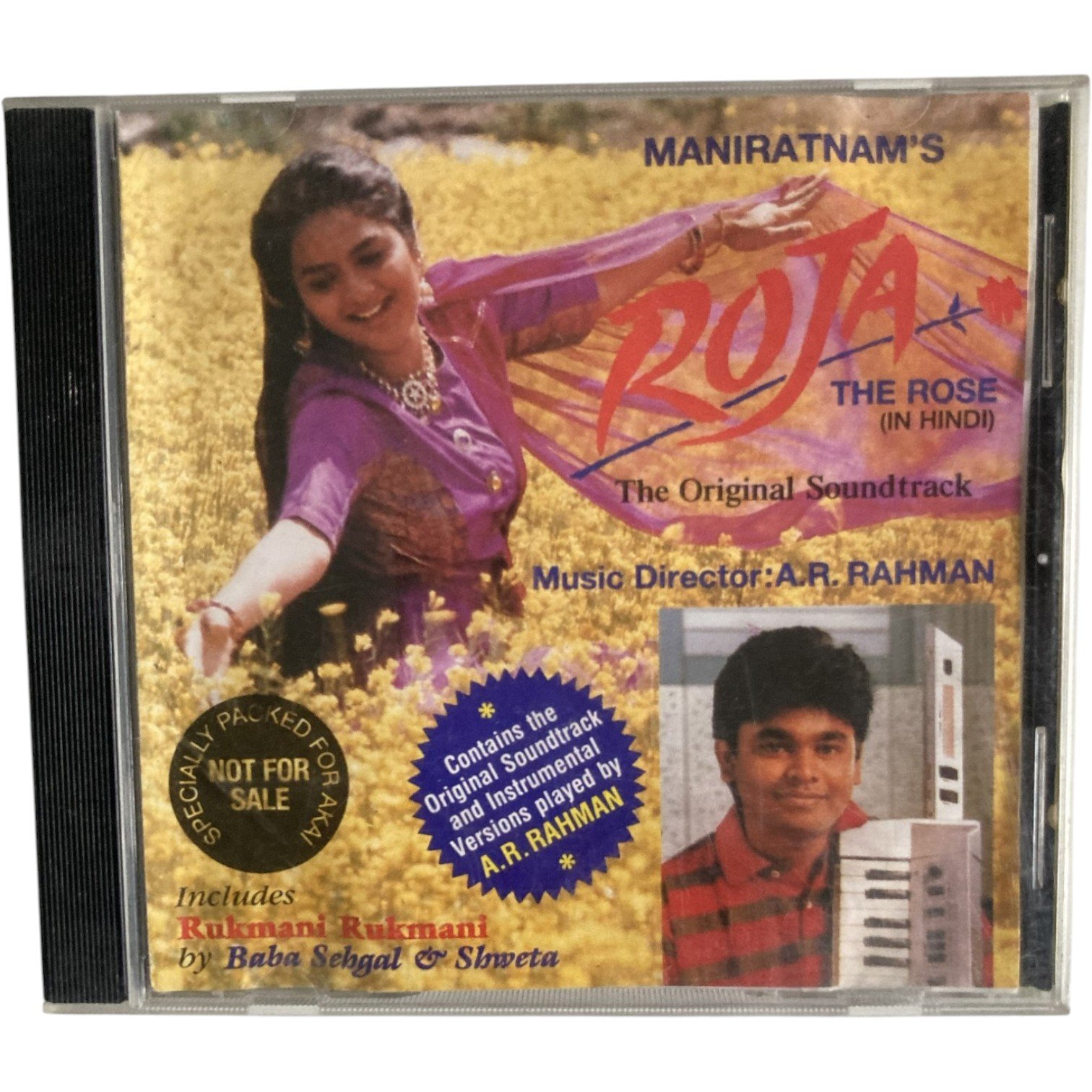 Roja Hindi Original Audio CD | A.R. Rahman | Mani Ratnam | Magnasound 1993 Edition | Bollywood Soundtrack Collectible