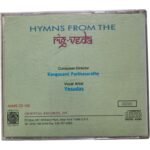 Hymns from the Rig-Veda – Slokas from Mandalas 5, 7 & 10 | Yesudas | Oriental Records CD 143 - Image 2