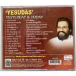 Yesudas: Yesterday & Today - Ilaiyaraaja - Original Tamil Audio CD (Mint Condition, Oriental Records) - Image 2